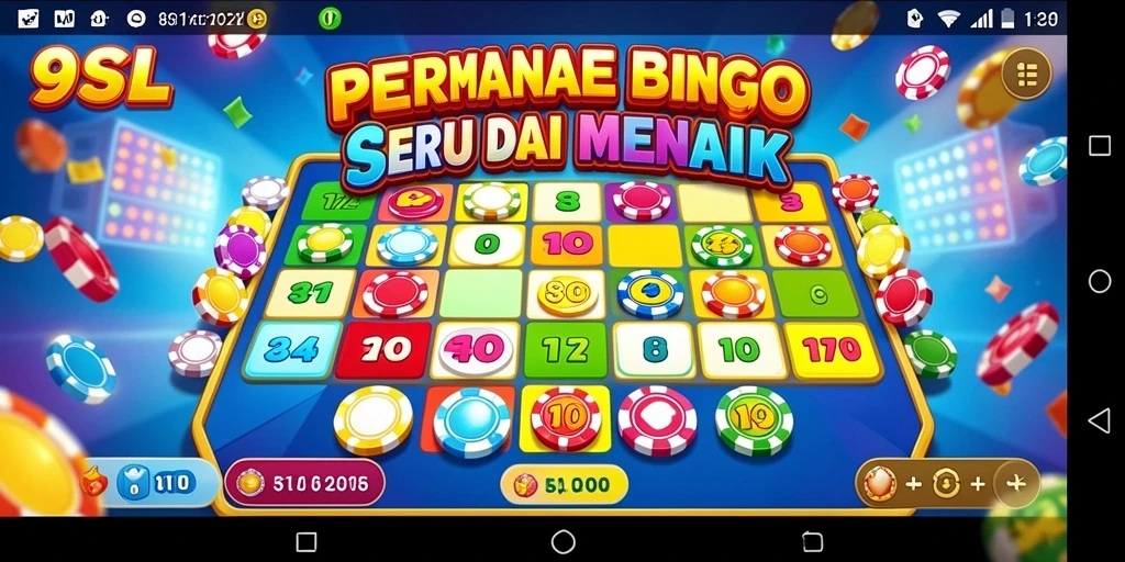 Tampilan gameplay Bingo yang menarik dan interaktif di 9SL.