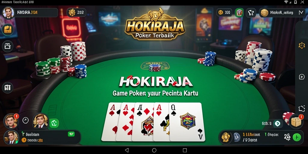 Tampilan gameplay HOKIRAJA yang penuh aksi dan seru.
