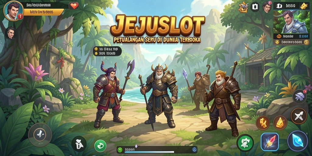 Tampilan gameplay seru dan eksploratif di dunia terbuka JEJUSLOT.