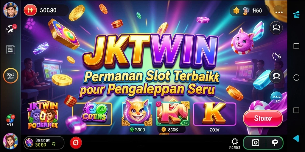 Tampilan gameplay JKTWIN yang menarik dengan berbagai slot seru.