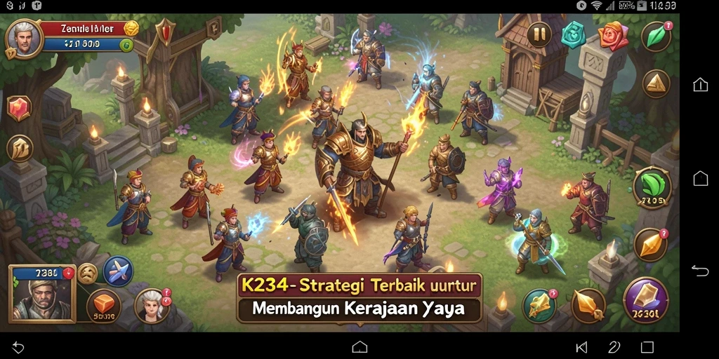 Gameplay menarik dalam K234 dengan strategi kerajaan.