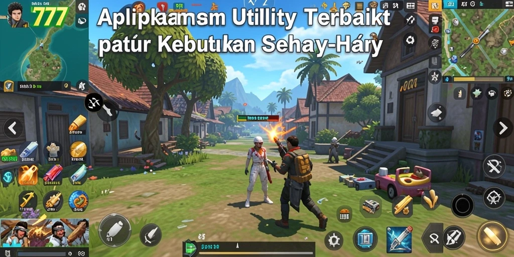 Screenshot L777 menunjukkan kemudahan penggunaan aplikasi Utility.