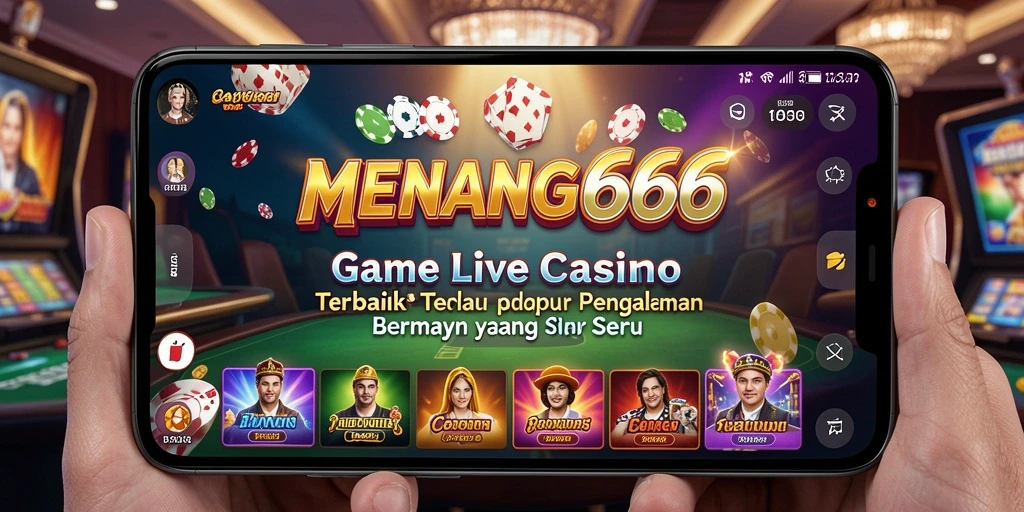 Tampilan gameplay Live Casino yang menarik dan interaktif.