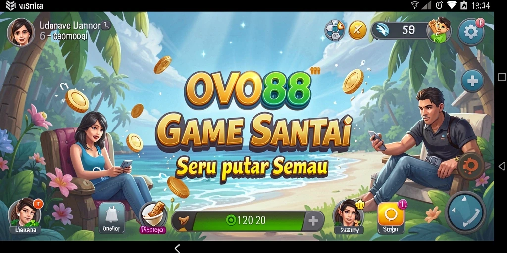 Screenshot gameplay OVO88 yang menampilkan keseruan bermain.