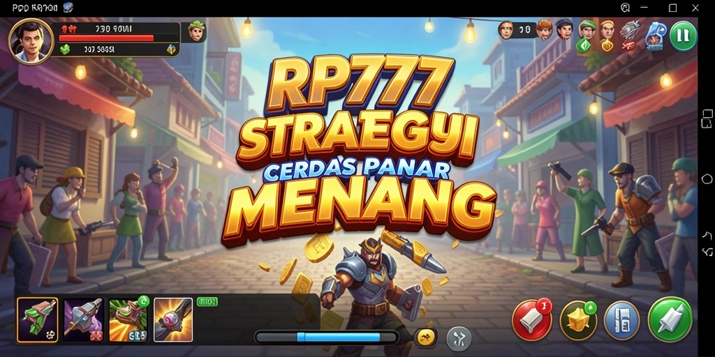 Gameplay seru dan menantang dalam RP777 yang memerlukan strategi